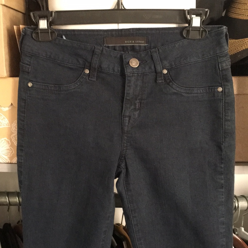 NWOT Rich & Skinny Dark Wash Jeans Size 26